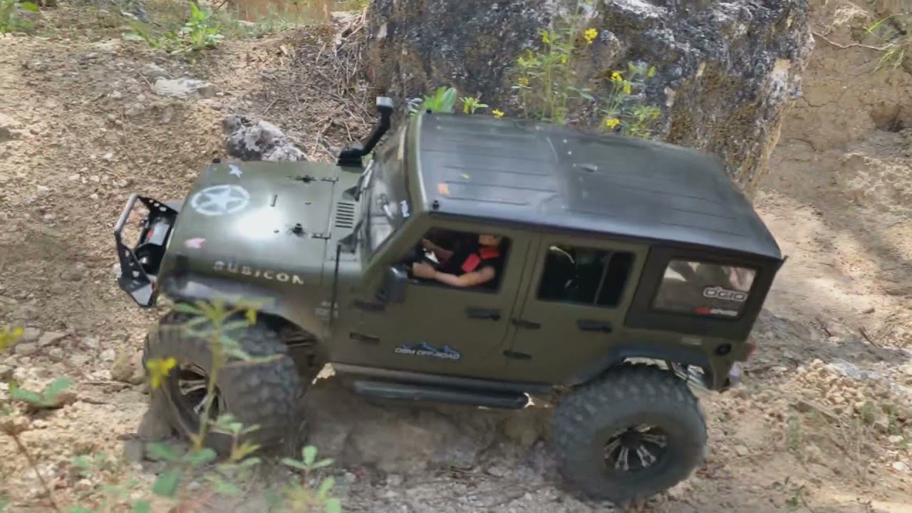 Jeep Rubicon Injora Hard Body + Chassis SCX10 I