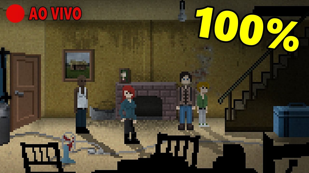Jogando 100% de Don't Escape: 4 Days to Survive em Live