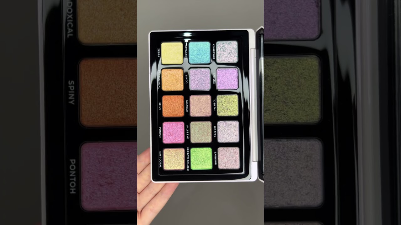 Adept Cosmetics | Seahorse Eyeshadow Palette✨#adeptcosmetics #adept #eyeshadow #eyeshadowpalette