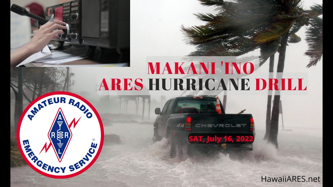 KHON2 talks about Hurricane Emergency Communications Amateur Radio Operator  HAM - KH6ML