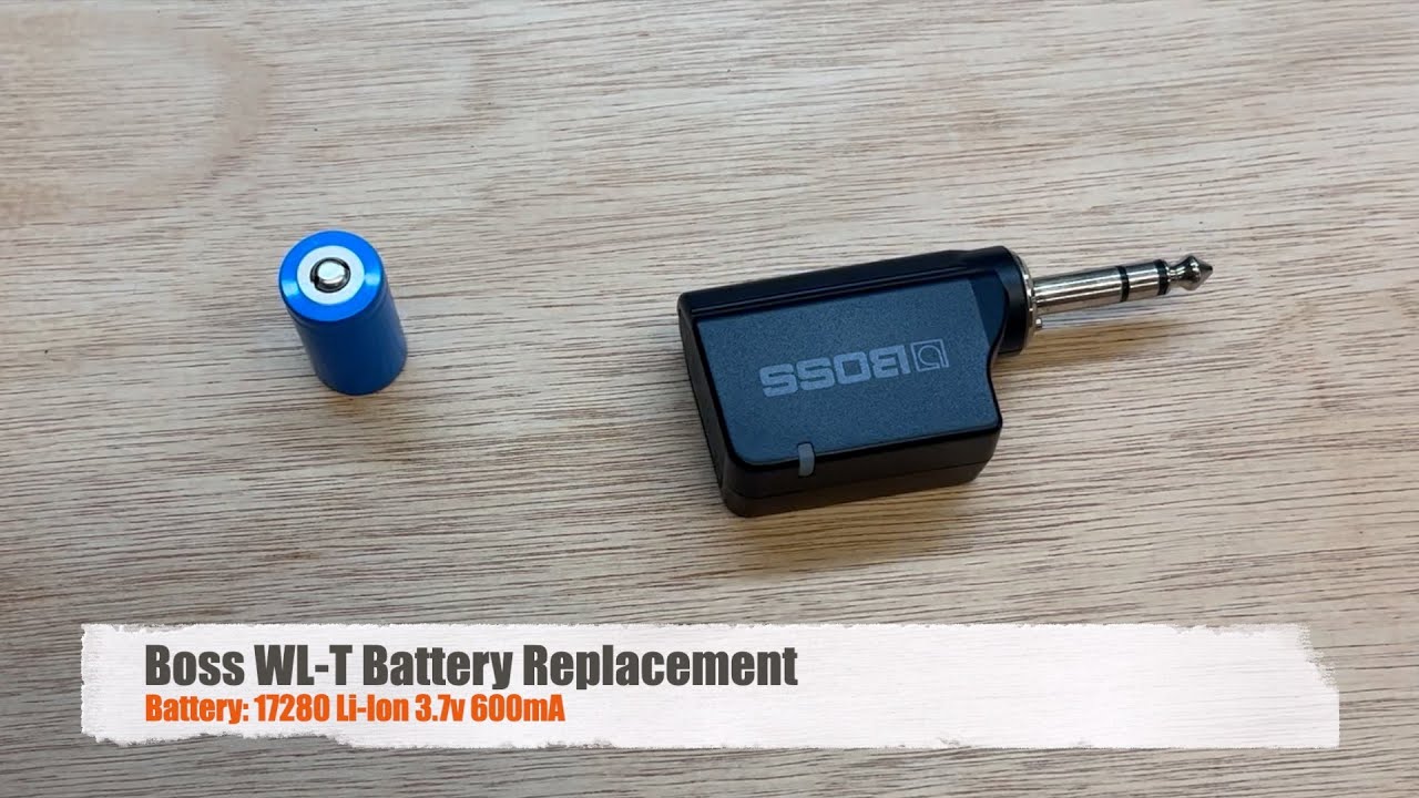 Boss WL -T Battery Replacement