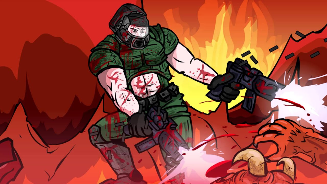DooM: Plutonia Revisited [PRCP] OST Remix - Map 10 [Symbiotic] [Short version]