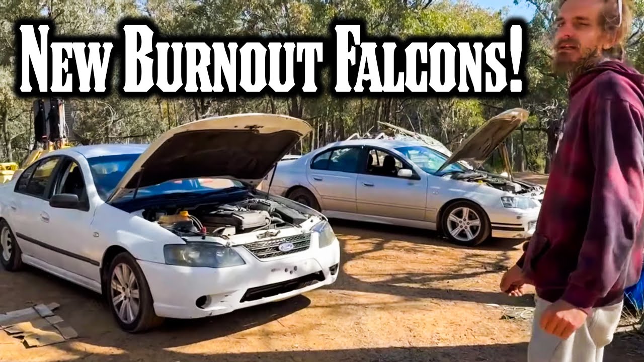 We Bought Ford Falcon Burnout Cars! Entered Our First Burnout Comp!