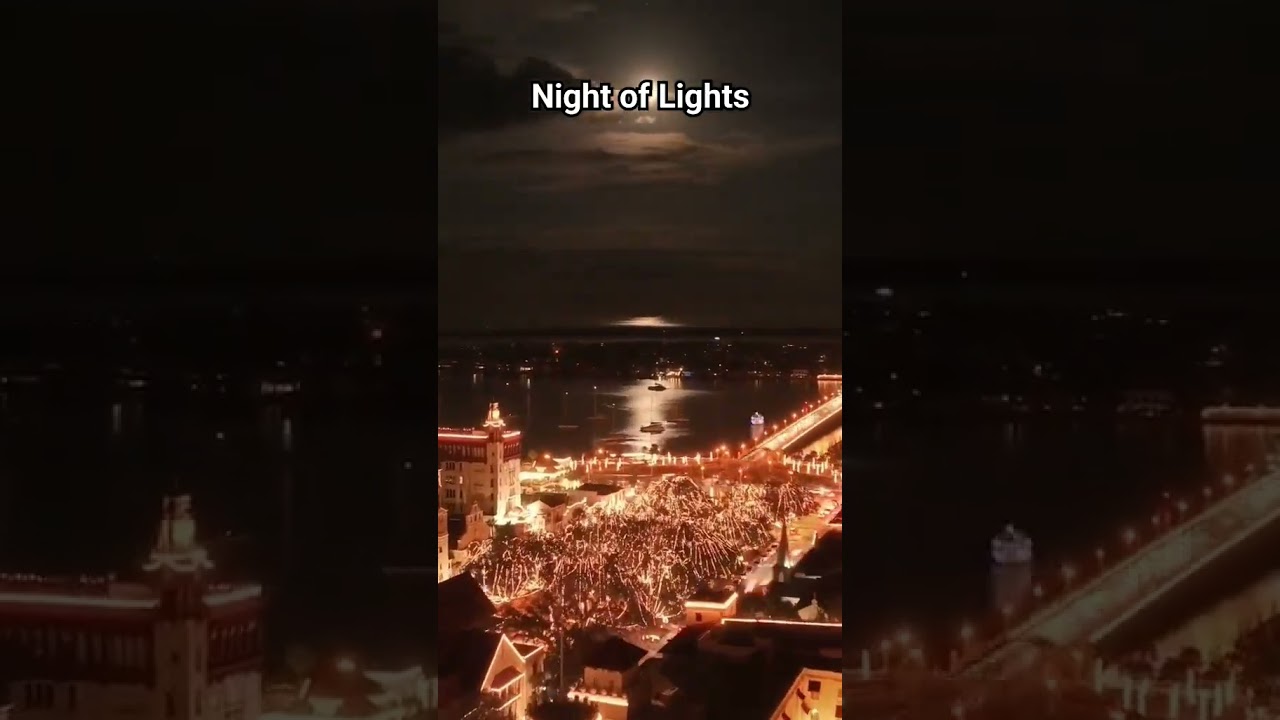 Christmas in St. Augustine Night of 3 million Lights.
