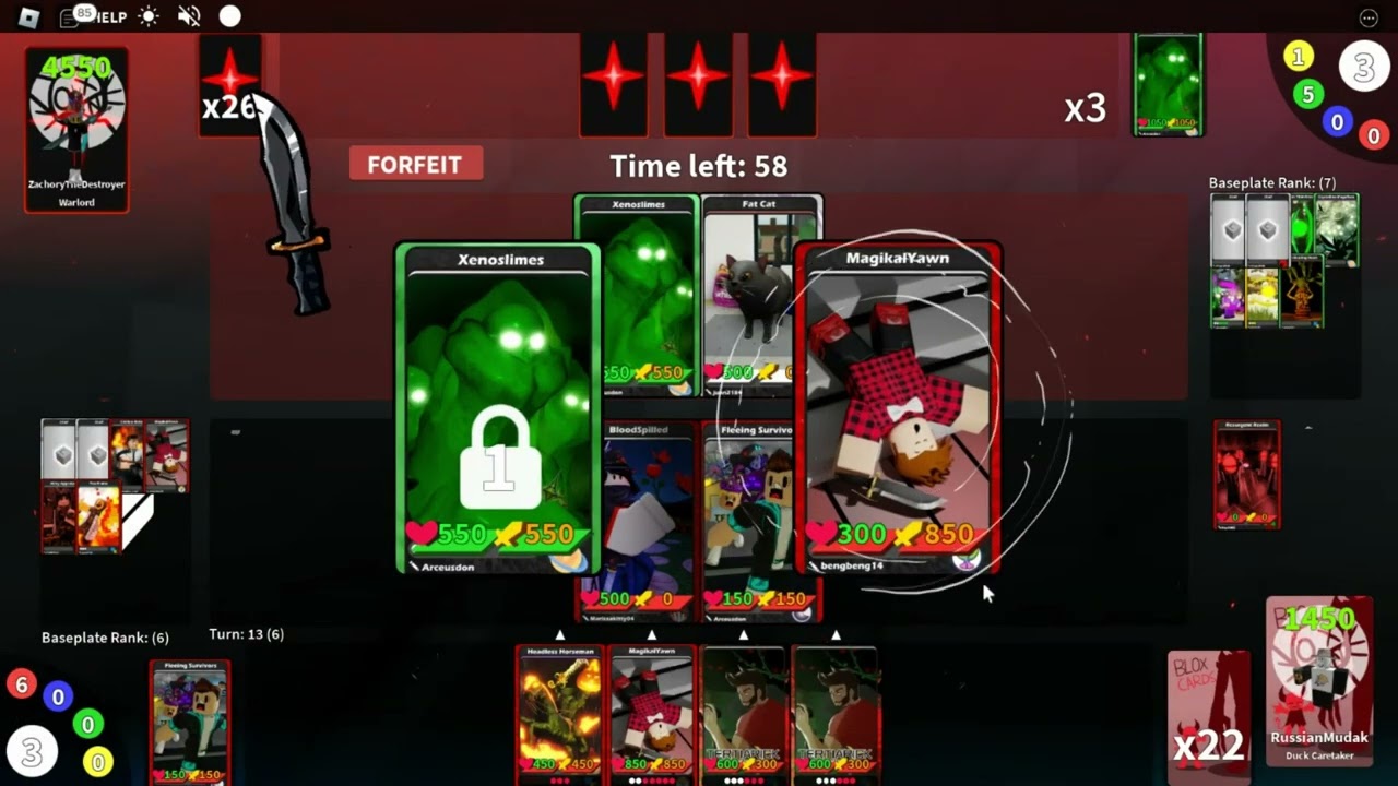 Blox cards! - Tall Lifeloss