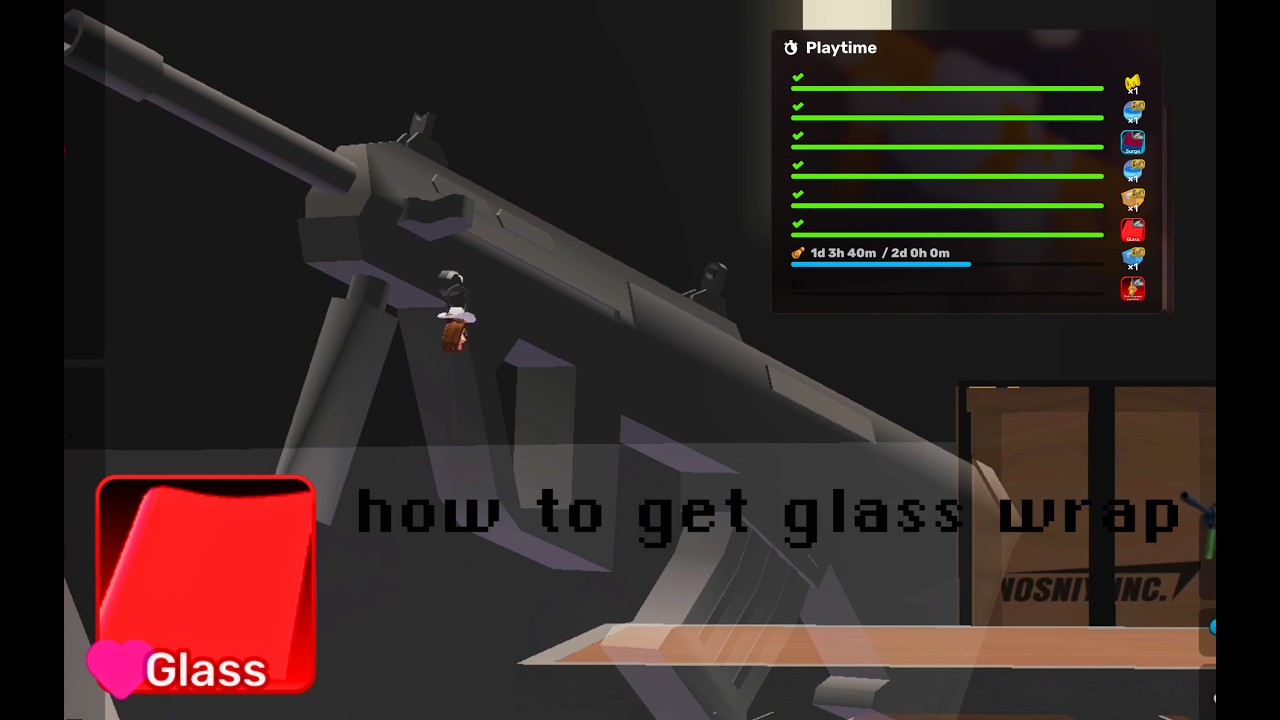 How to get Glass Wrap in Roblox Rivals on Mac