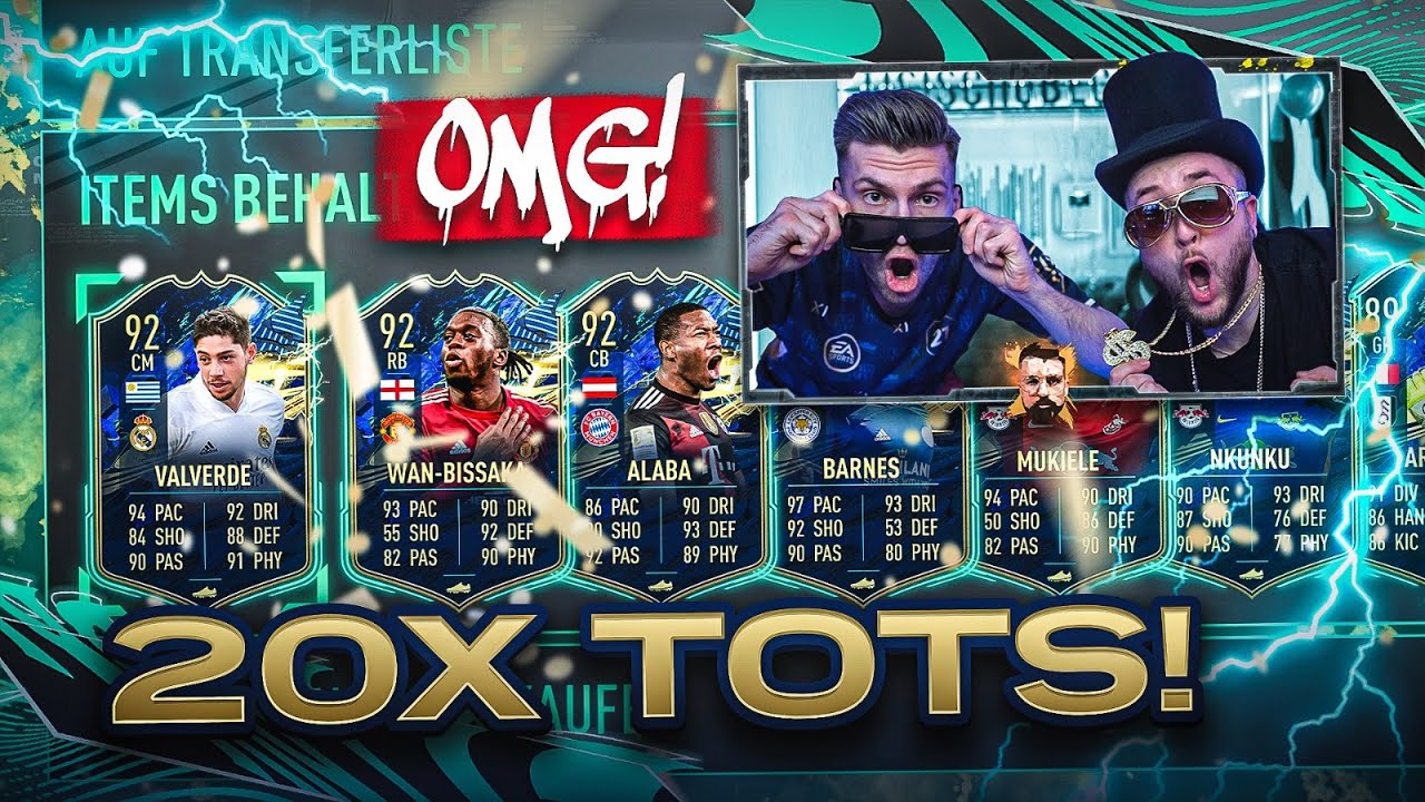 KRANK!! 20x TOTS im PACK OPENING 😱😳PACK LUCK ESKALIERT im Team Of The Season Pack Opening!! FIFA 21