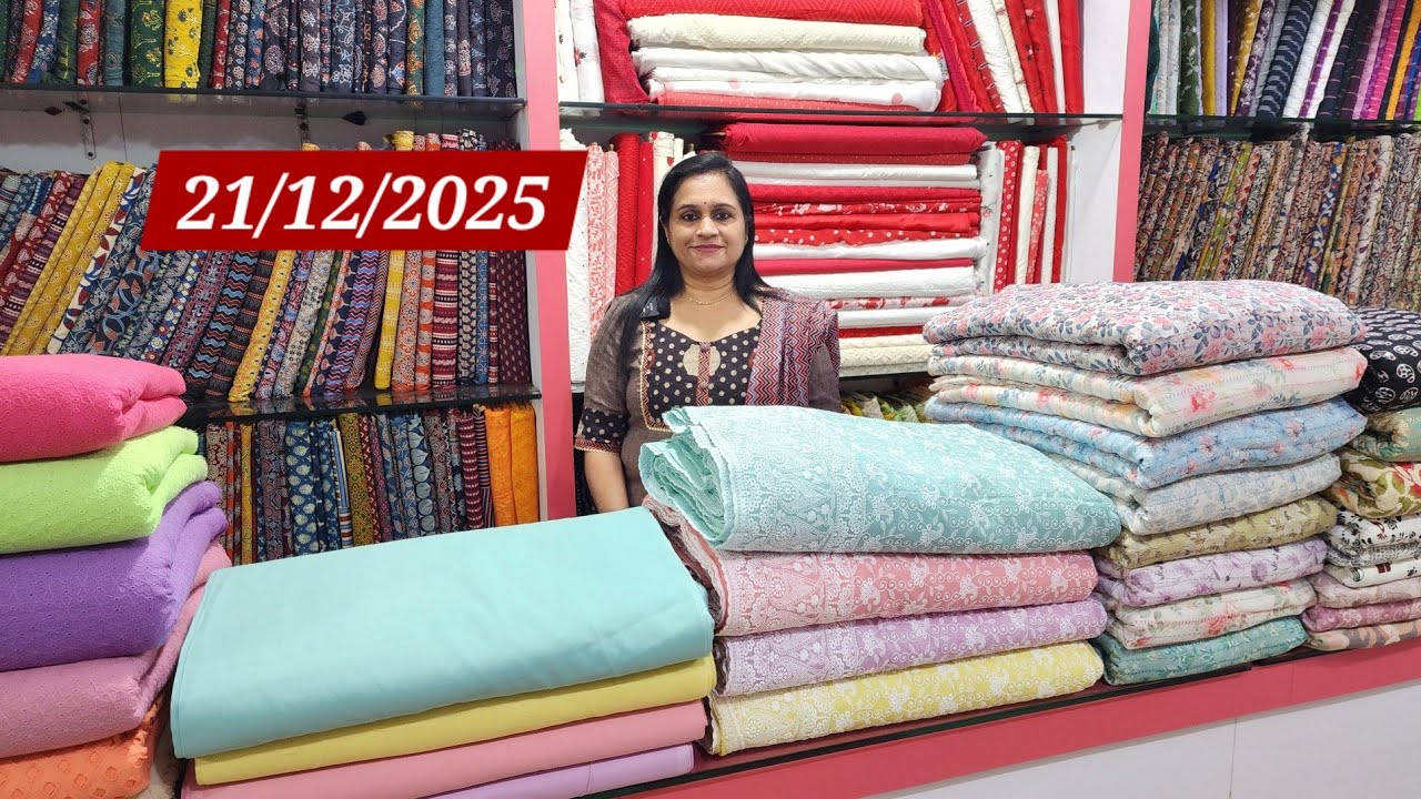 Chikankari cotton running materials 🌹Linen kantha stitch&appliqu&eacute; work varieties🌹Cotton varieties 🌹