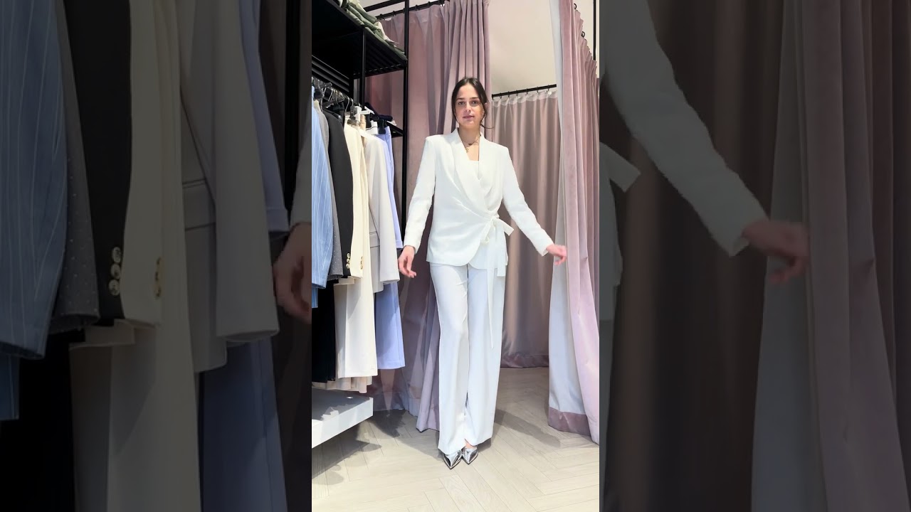 Tailleur bianchi per lauree o cerimonie 🤍 #tailleur #laurea