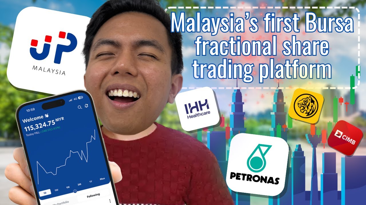 Modal RM10 Dah Boleh Beli Saham Bursa Malaysia? Guna Fractional Share Je - UP App Full Review
