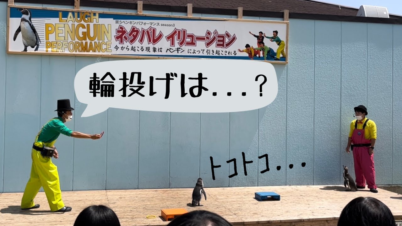 【ネタバレOK!!】南知多ビーチランド_ペンギンショー　[SUB:JP/EN/IN/ID]