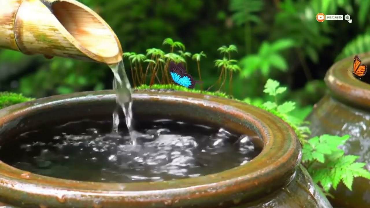 ASMR Relaxation Music of GLOWING Water, Water Sound For Sleep | Relieve Stress, Calm The Soul & Mind