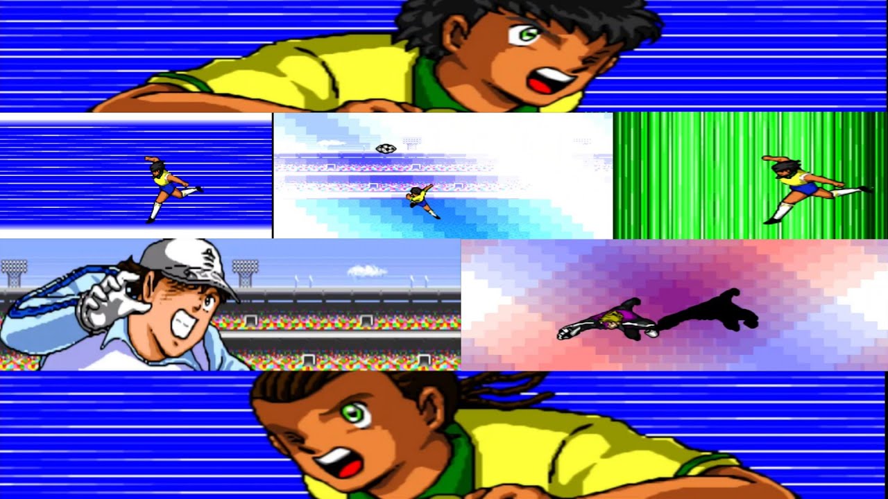 Japan vs Brazil Captain Tsubasa 3 Olympic Hen (Rising Sun)