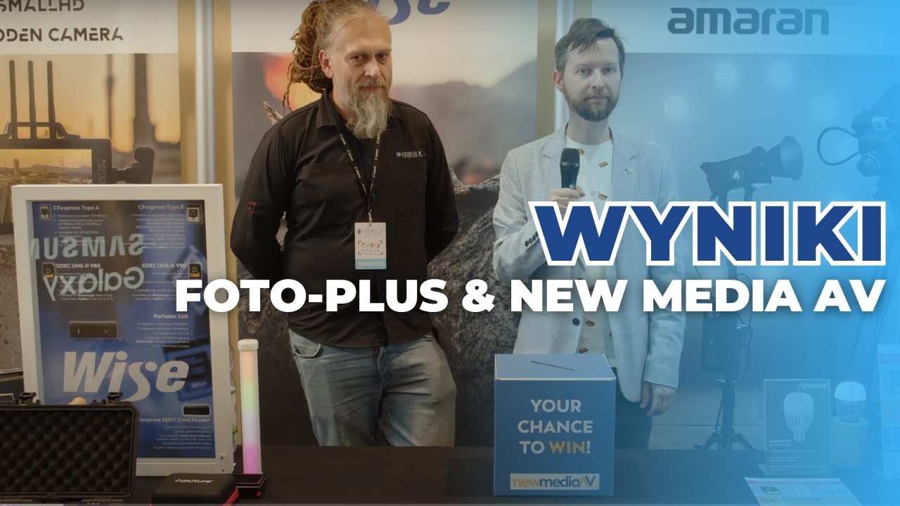 Loteria Foto-Plus x ​New Media AV na EXPOzycji Foto-Plus 2024!
