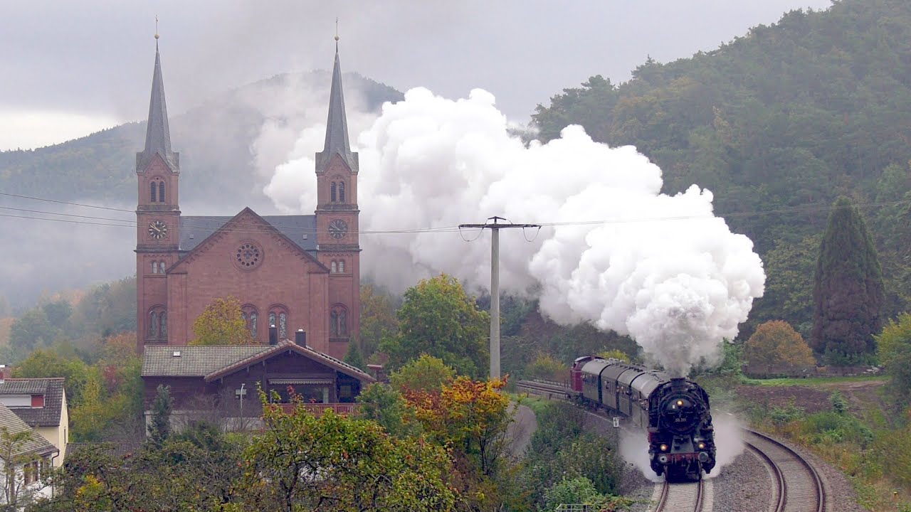 58 311 und 23 058 Plandampf-Veranstaltung zum 150-jährige Jubiläum Queichtalbahn12.10.2025