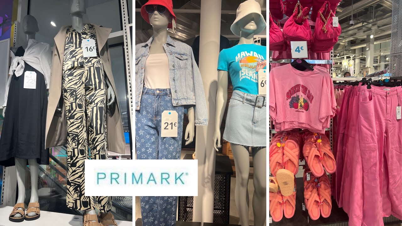 بريمارك💙الملابس الصيفية 🌻الألوان دارجة على الموضة و الأثواب باردة💙Primark  été2022💙