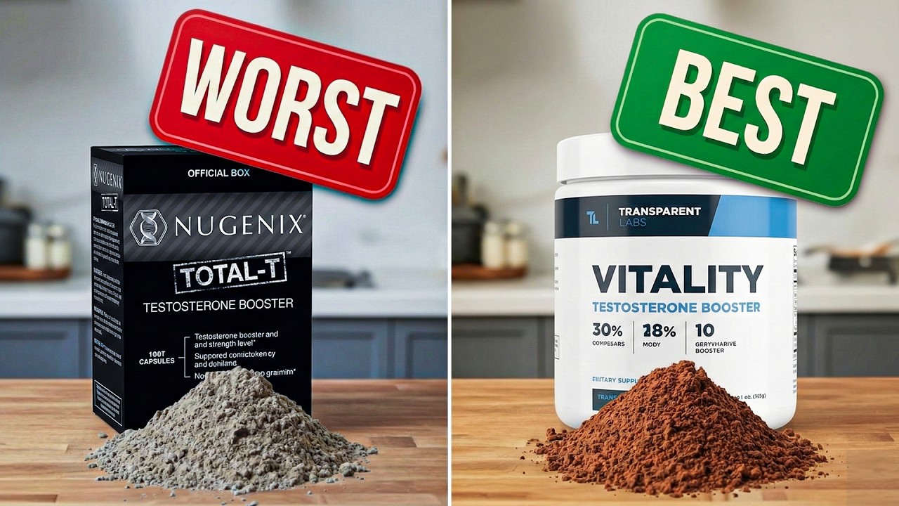 8 “Testosterone Boosters” That Are Completely USELESS, And 2 That Are Great!