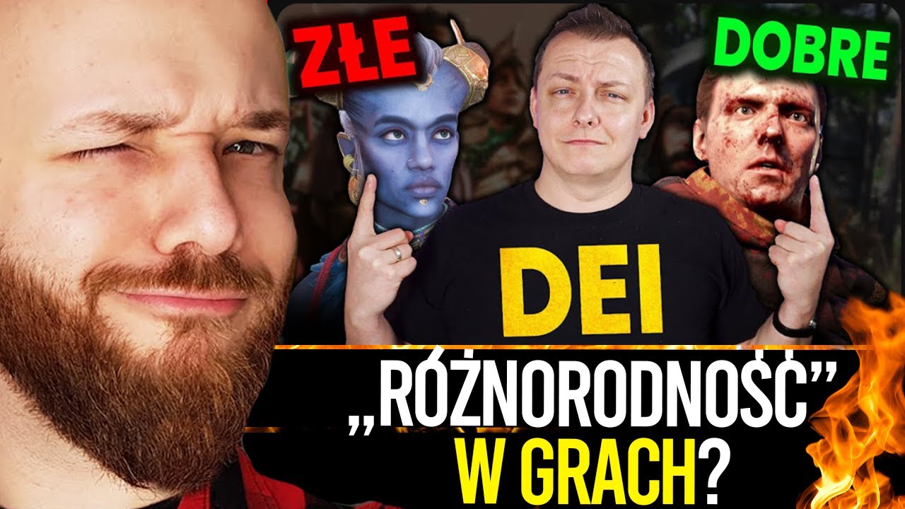 D.E.I. w grach i PRAWDZIWA różnorodność