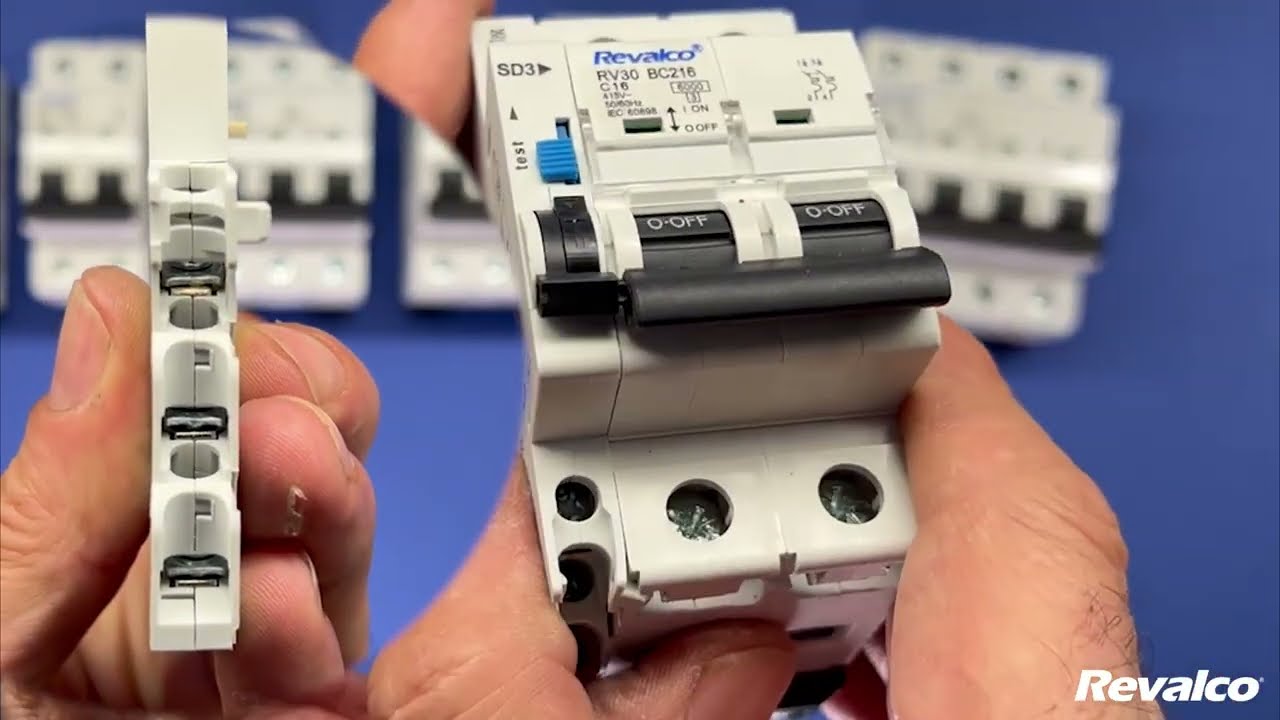 RV30ACCSD3 + RV30 BC210 Contacto De Alarma (Señalización De Disparo) CONEXIONADO Revalco