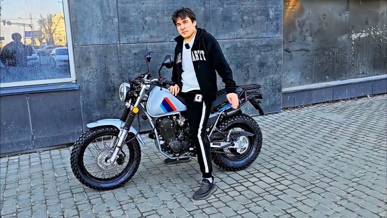 Мотоцикл SCOUT TW200. Мотосалон ТАТ МОТО. Часть 130.