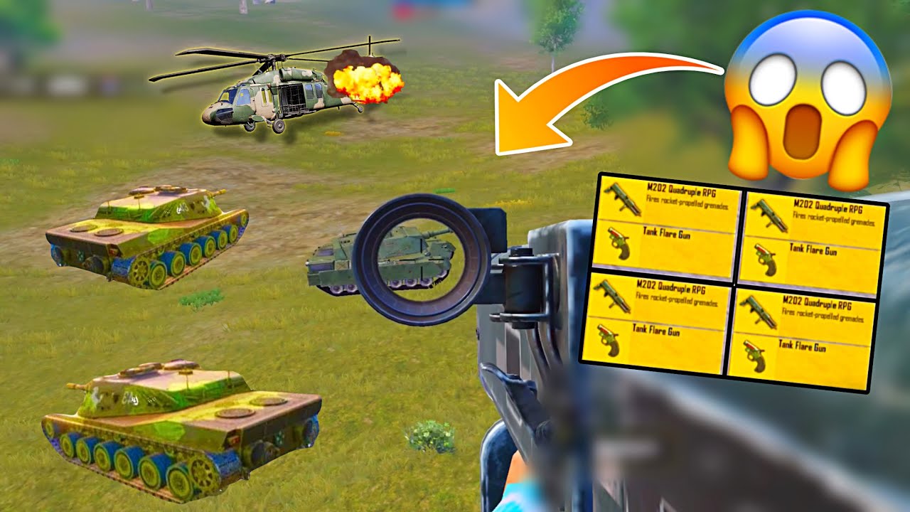 😱Unlimited M202 vs Tanks vs Chopper in PAYLOAD 3.0🔥PUBG MOBILE | Best Payload Gameplay Ever😍