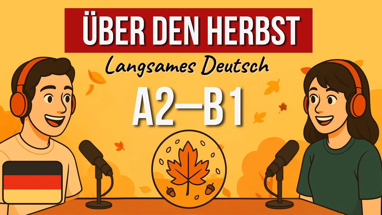 Почему немцы любят осень? 🍁 Лёгкий разговор на немецком