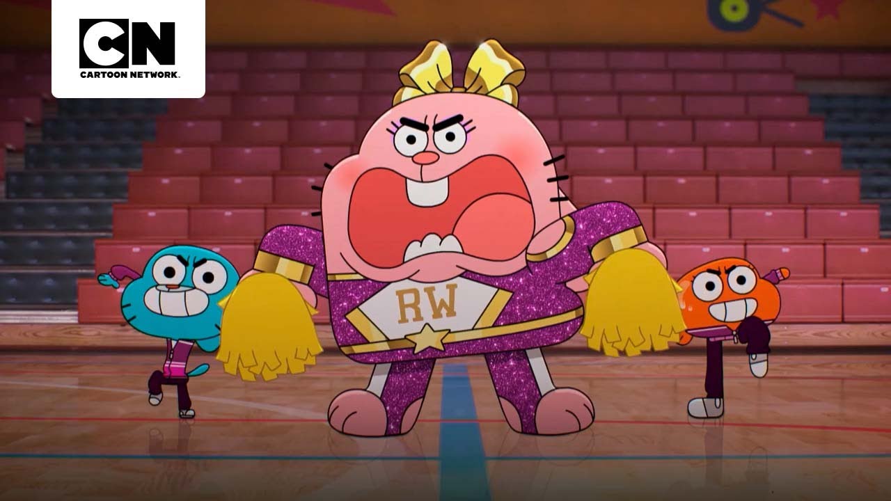 RICHARD Y SU PRESENTACIÓN COMO PORRISTA | EL MARAVILLOSAMENTE EXTRAÑO MUNDO DE GUMBALL | CN