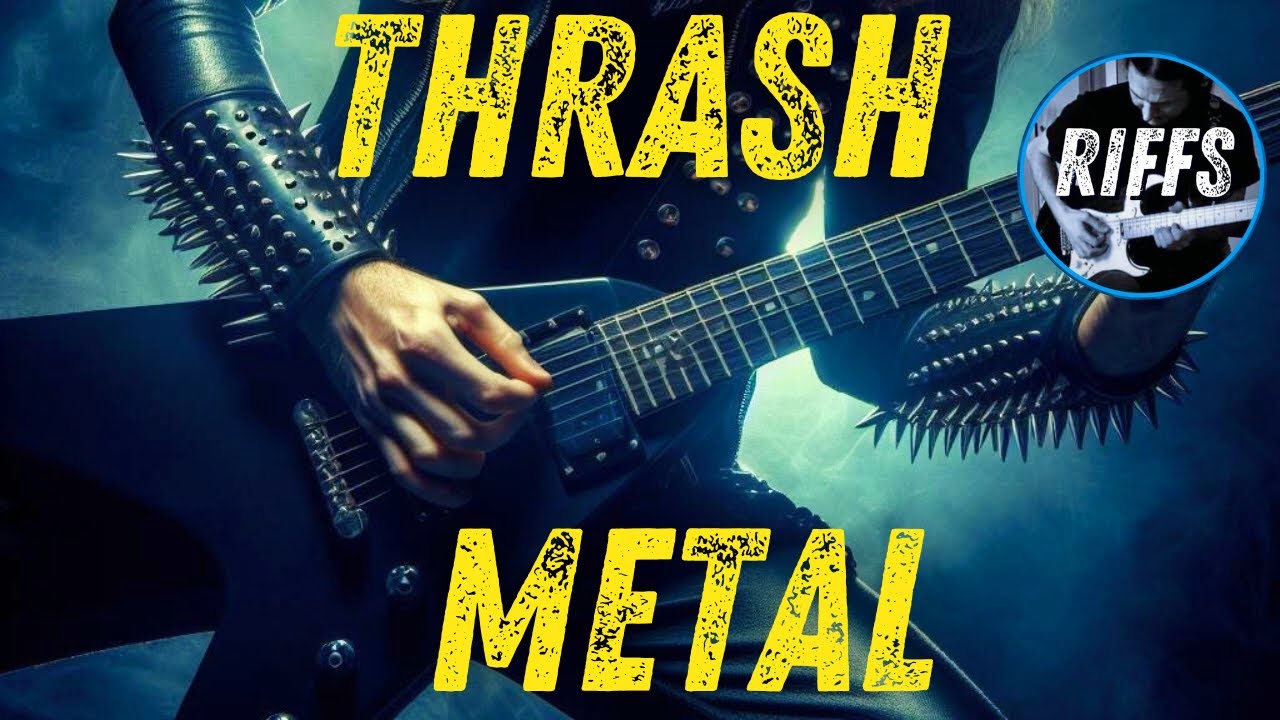 Slayer / Megadeth Thrash Metal Backing Track | Shred in Em