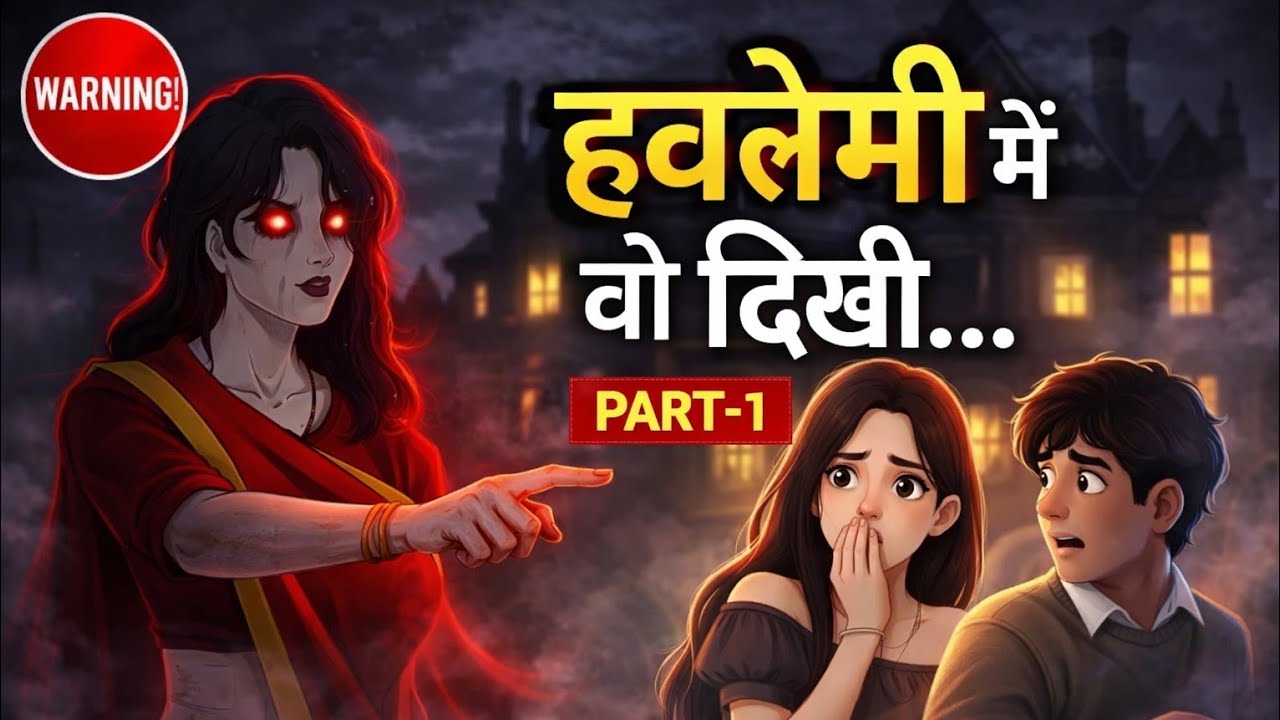 भूतिया हवेली 😱 | Horror Story in Hindi | Part-1 | Haunted Haveli Story