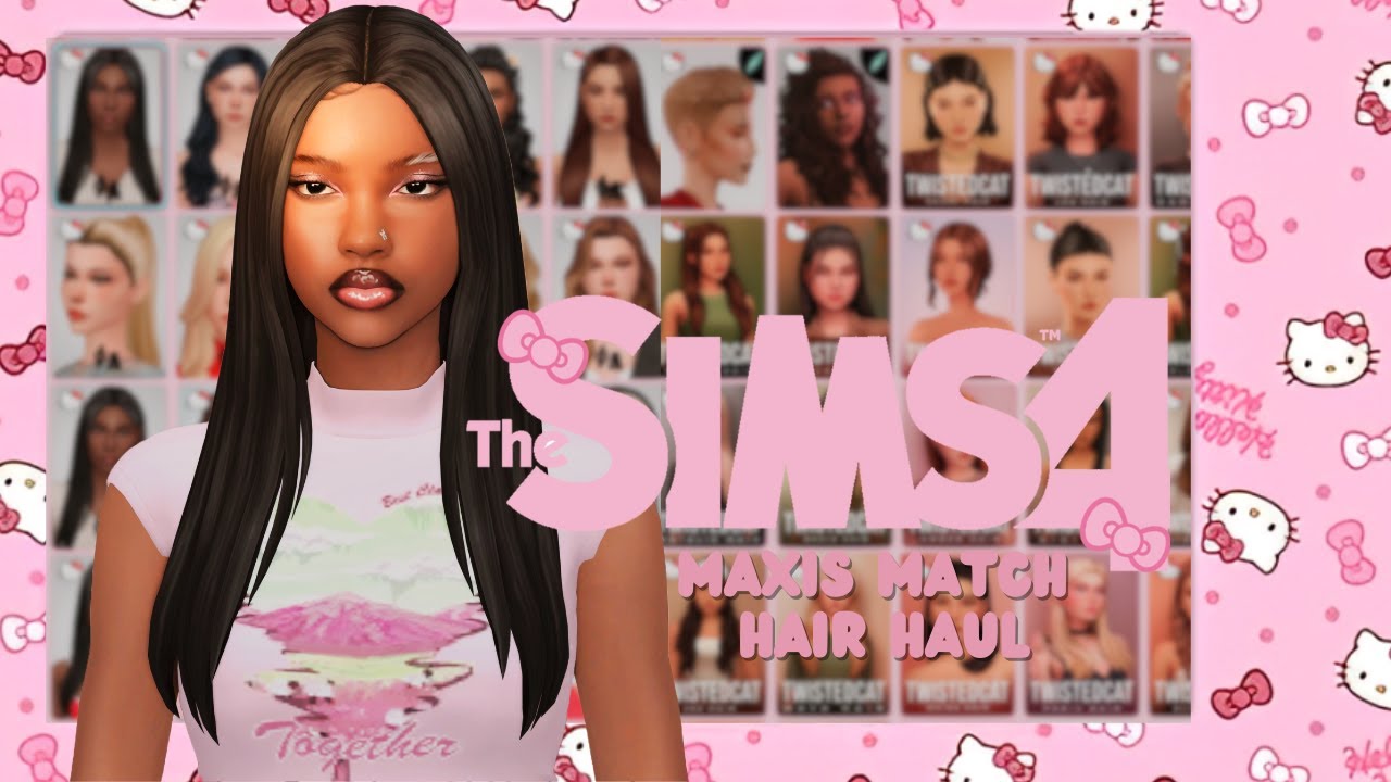 MAXIS MATCH HAIR CREATORS, КОТОРЫЕ ВАМ НУЖНЫ В ВАШЕЙ ИГРЕ | The Sims 4⭐️CC Haul