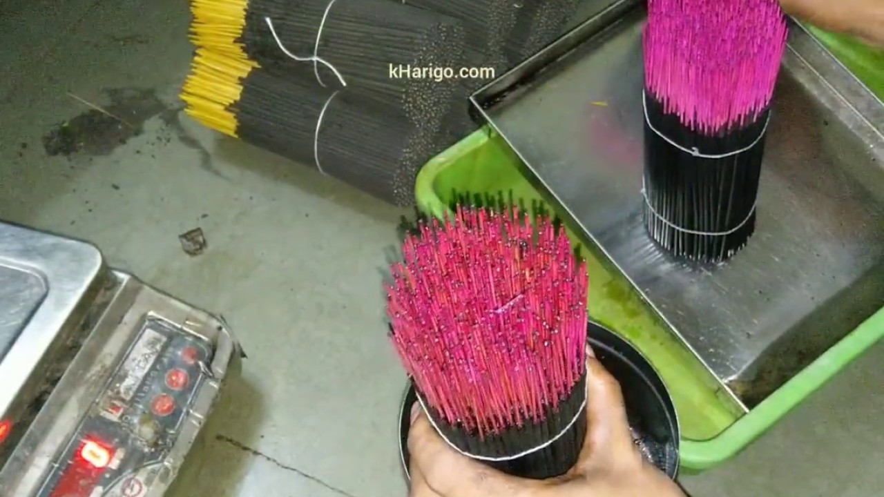 अगरबत्ती को परफ्यूम करने का तरीका । agarbatti perfume process