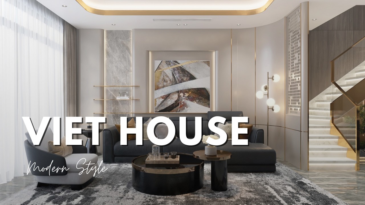 THIẾT KẾ NỘI THẤT NHÀ PHỐ VIET HOUSE | DESIGN & BUILD BY SLV VIETNAM