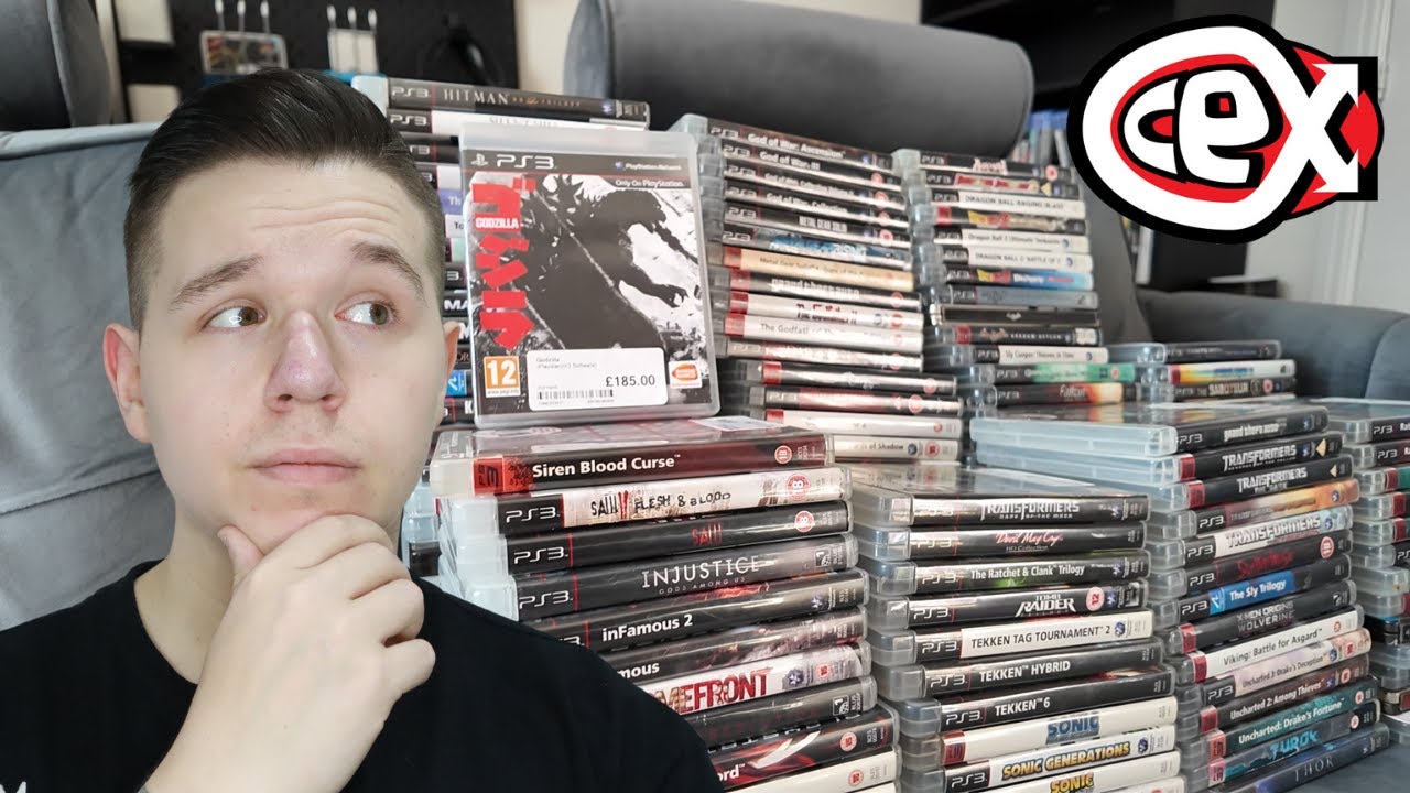 How Much Is My PS3 Collection Worth At CEX?