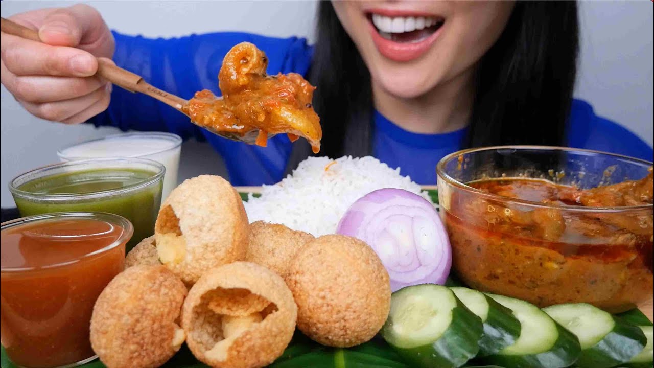 INDIAN FISH CURRY (ASMR EATING SOUNDS) NO TALKING | SAS-ASMR