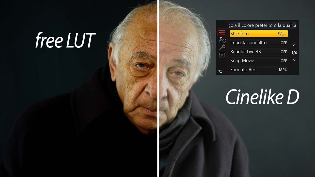 CinelikeD come si usa e color grading con le Luts