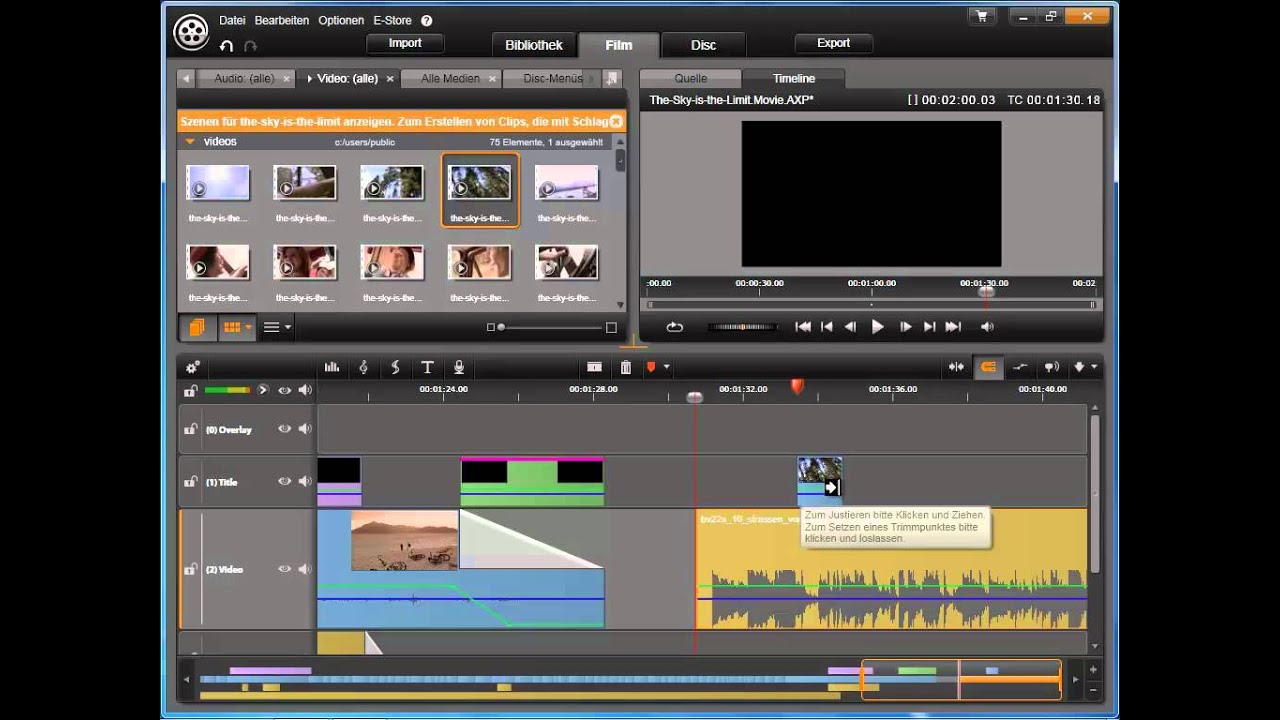 Gratis Probekapitel - Avid Studio Lernvideo für Fortgeschrittene