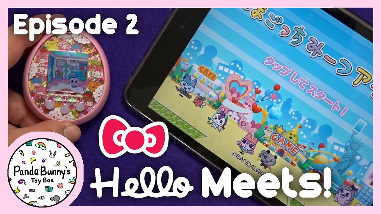 Hello Meets! My First Attempt Connecting to the App | Tamagotchi Sanrio Meets Let's Play Episode 2