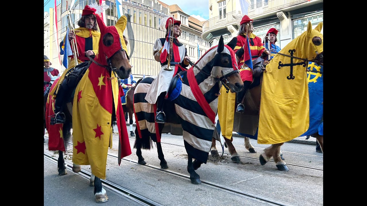 Sechseläuten-Umzug 2024, Umzug der Zünfte - Gast-Kanton Appenzell Ausserrhoden