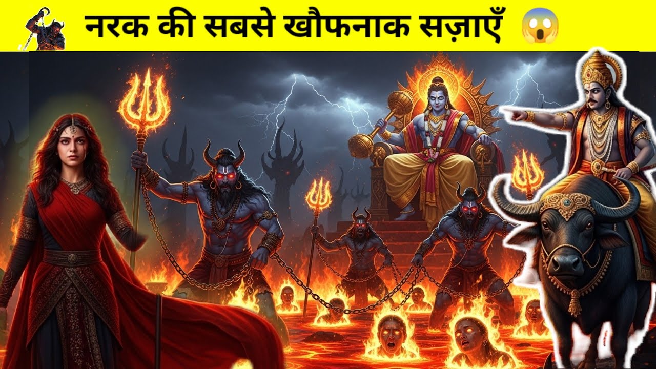 मृत्यु के बाद आत्मा के साथ क्या होता है? | यमलोक की सबसे खौफनाक सज़ाएँ | कर्मों का भयावह न्याय
