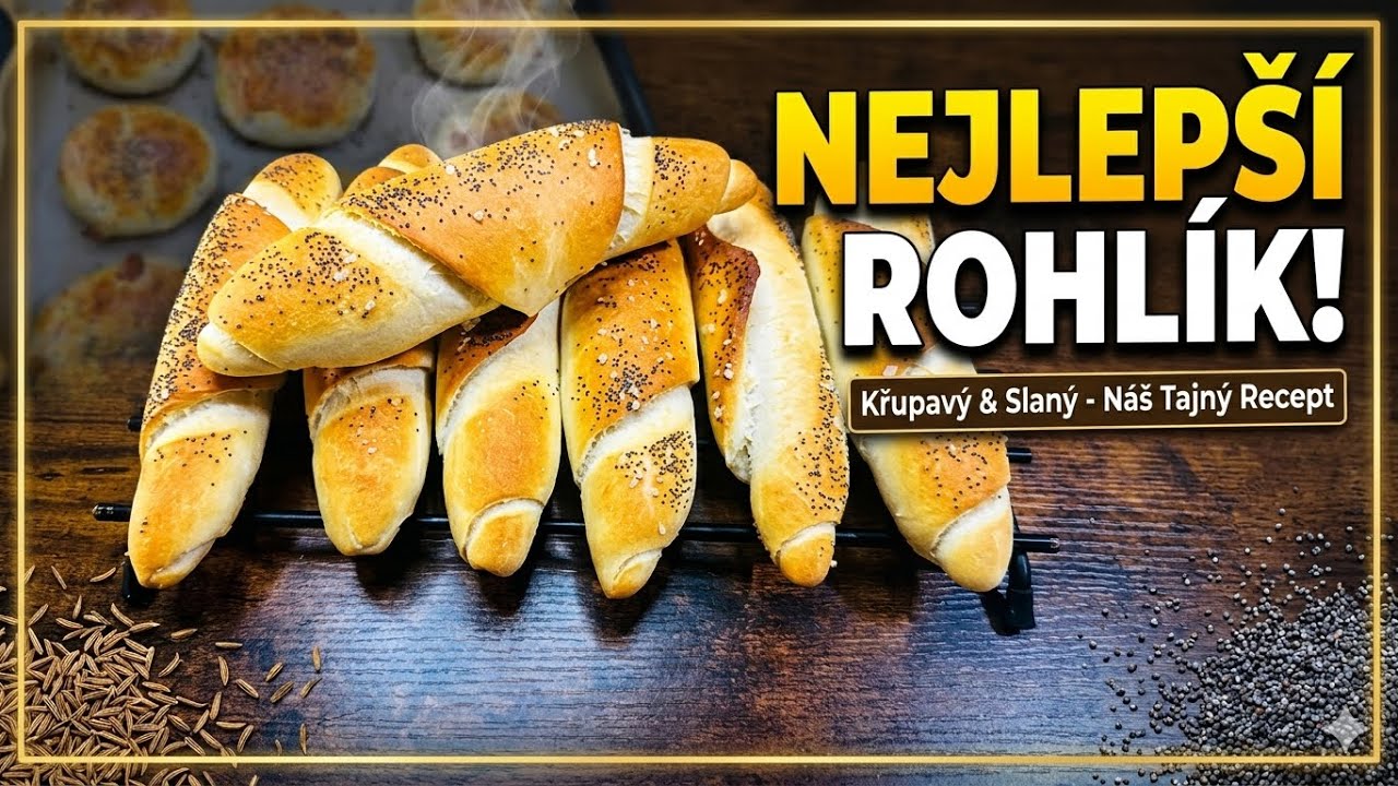 Nejlepší rohlík, který budeš umět!