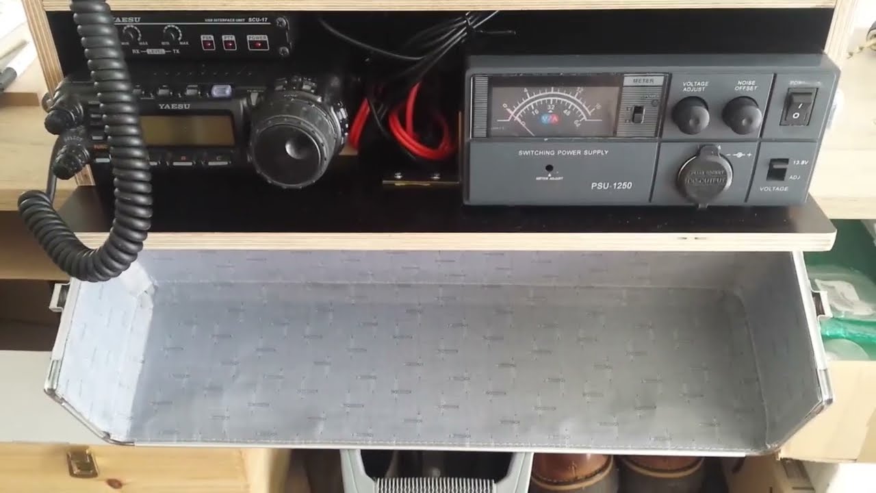 YAESU FT857 Funkkoffer, Notfunk, Reisen, Urlaub..