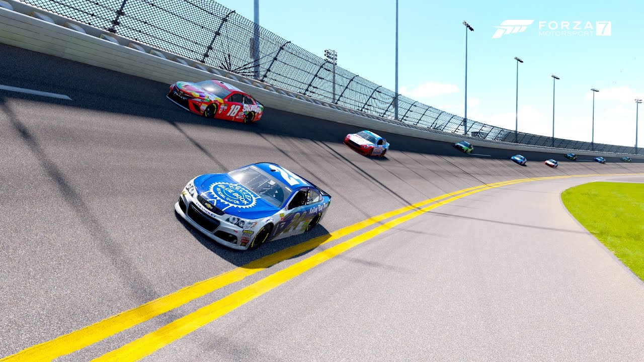 Last To First Challenge In A Unrestricted NASCAR Cup Series Car | Forza Motorsport 7