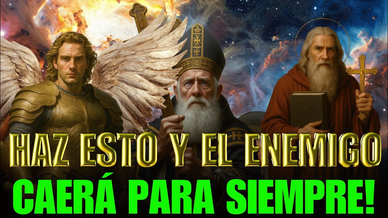 SAN BENITO, MIGUEL Y CIPRIANO - QUIEN TE HIZO DAÑO NO TENDRÁ PAZ HASTA PEDIRTE PERDÓN.