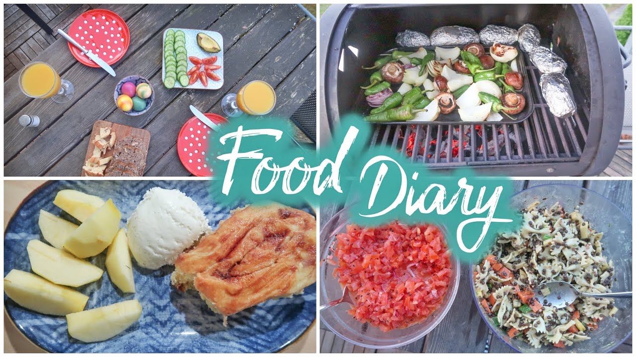 FOOD DIARY. Gesunde Grill Ideen, leichte Sommer Salat Rezepte. Intuitive & realistische Ernährung P*
