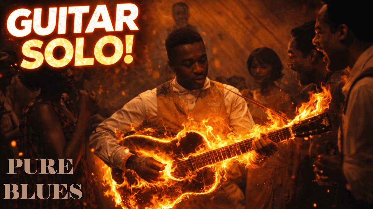 This Guitar is ON FIRE! 🔥 The Most Explosive Blues Solos (1 Hour)