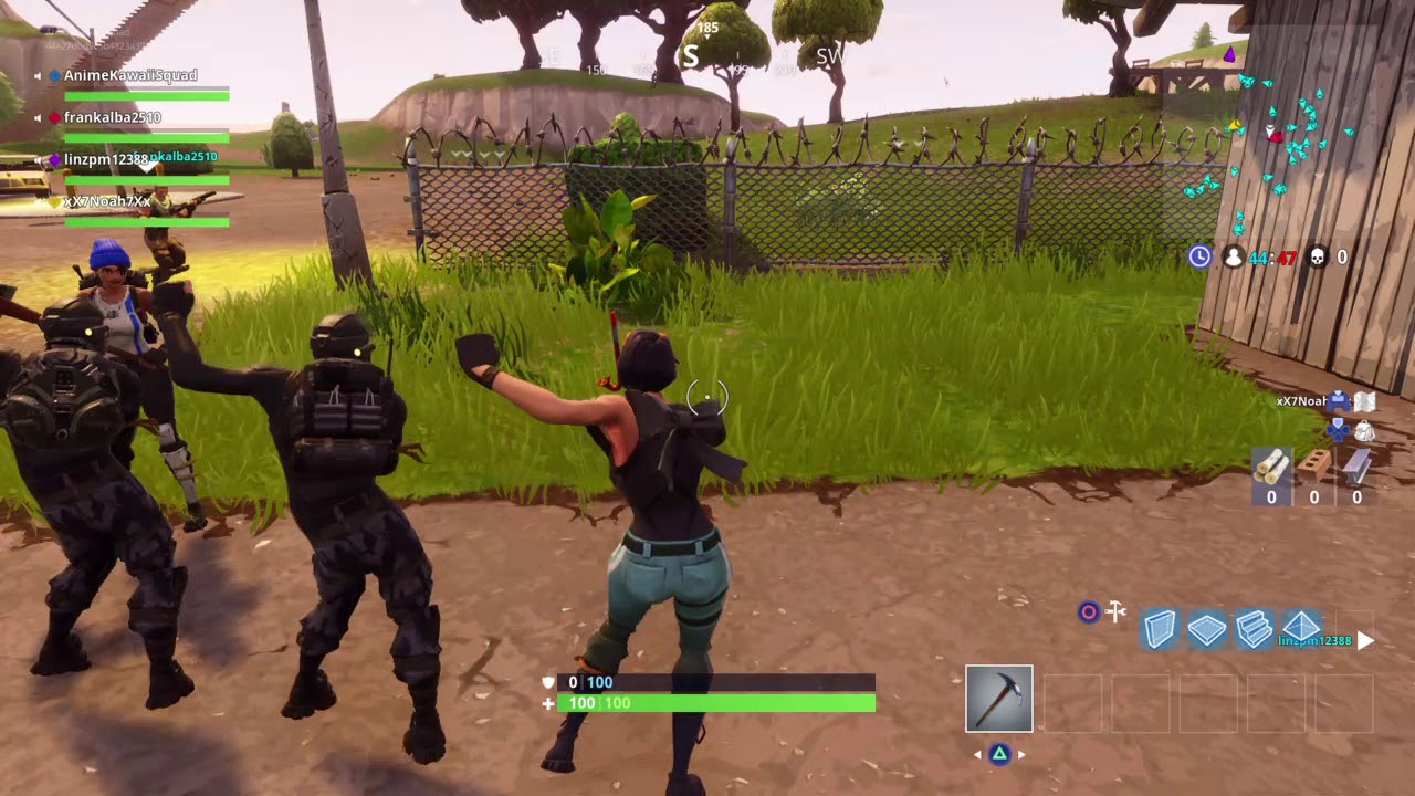 Fortnite Triple Fresh Emote With Randoms