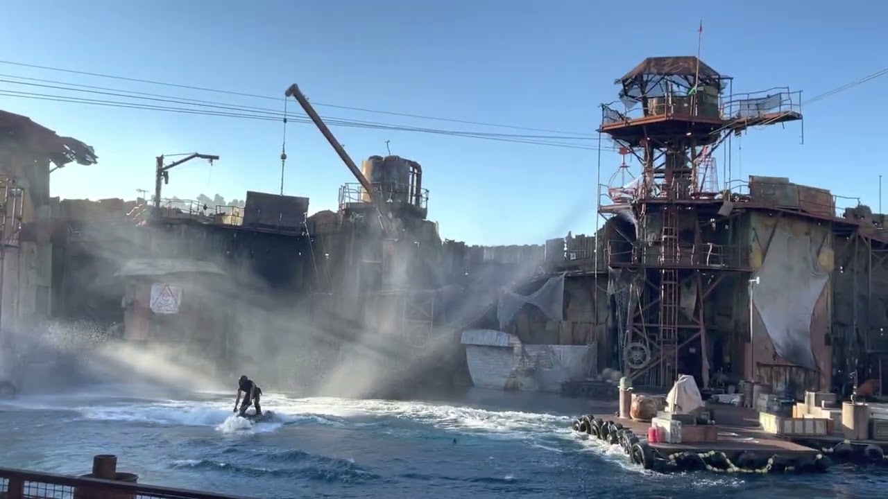water world universal studio technical stop 6/25/2022.