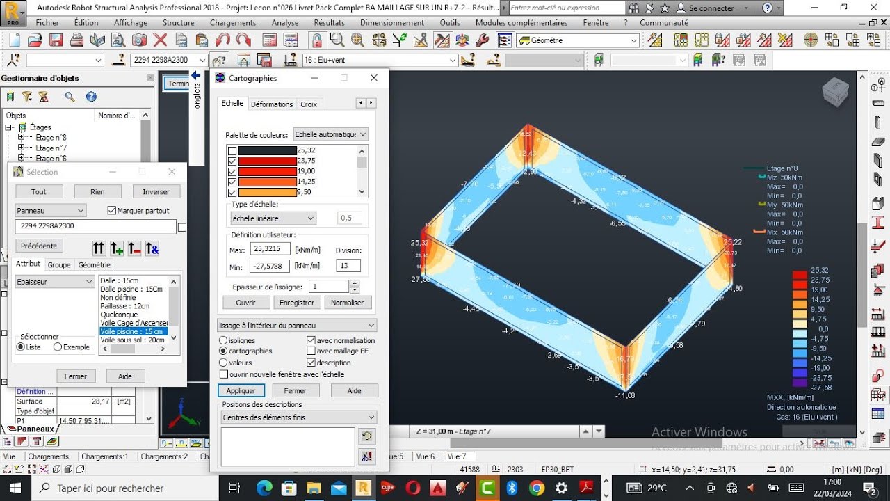 🌎 Leçon n°030 Livret Pack Complet BA I DIMENSIONNEMENT D'UNE PISCINE SURELEVEE I VOILE PISCINE B.A