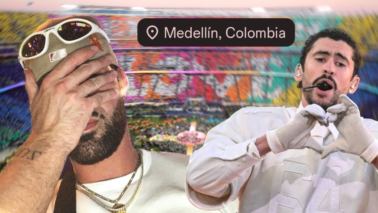 SUPER BOWL IN MEDELLIN – Bad Bunny, Party & pure Eskalation! 🇨🇴🏈