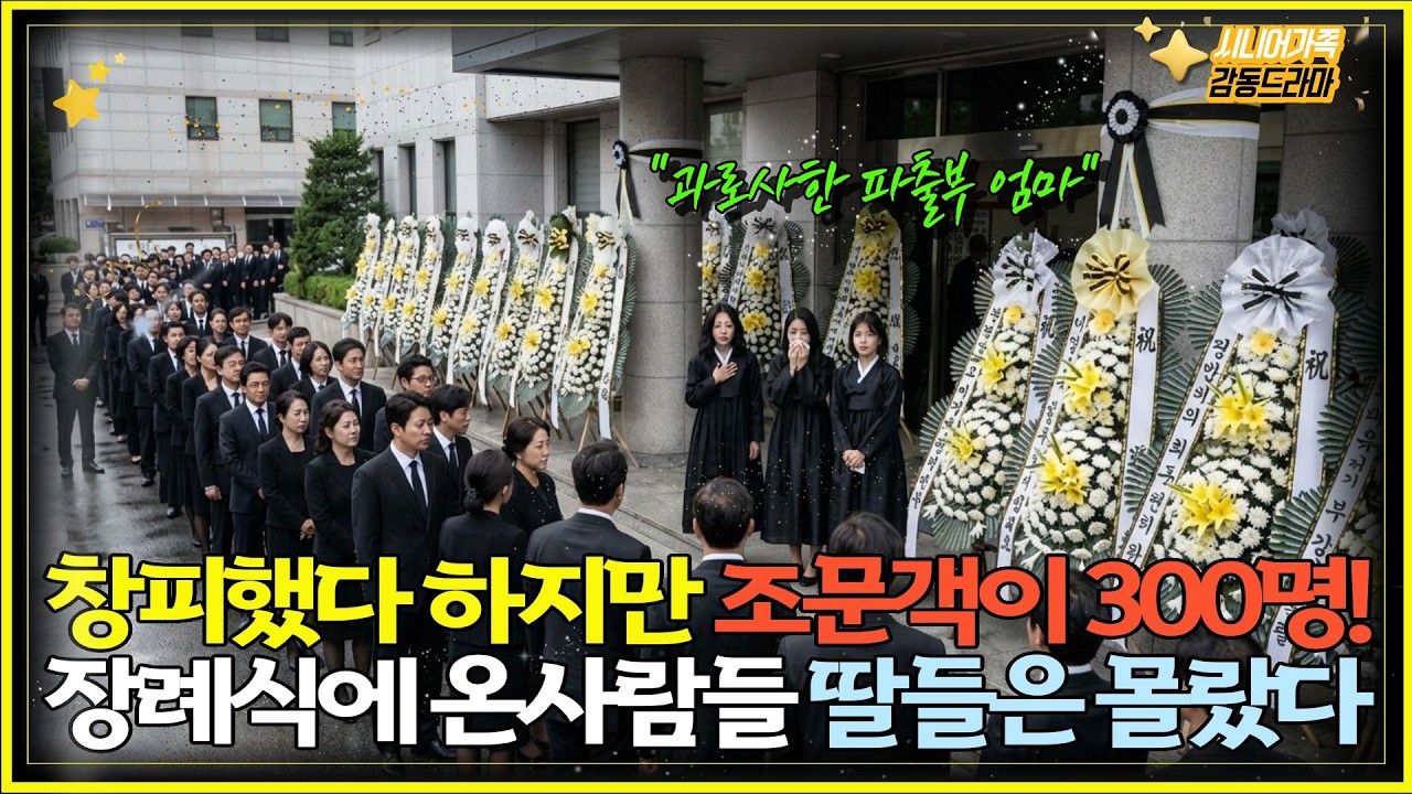 엄마 미안해... 과로사한 파출부 엄마의 마지막 영상 l 눈물주의l